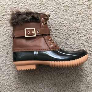 Never worn duck boots